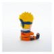 Tirelire Naruto Uzumaki 15 cm avec tenue orange et bandeau.