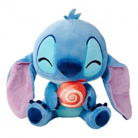 Peluche de Stitch con piruleta, Disney, 25 cm