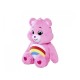 Peluche rose Cheer Bear 60 cm avec arc-en-ciel sur le ventre