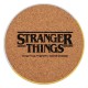 Conjunto de 4 porta-copos com tema Stranger Things