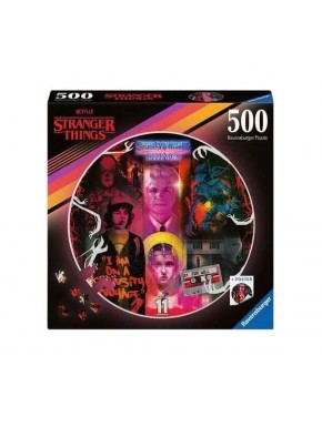 Puzzle redondo Stranger Things 500 peças