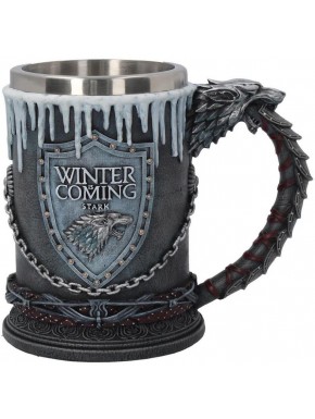 Jarra de cerámica Deluxe emblema Stark Juego de Tronos