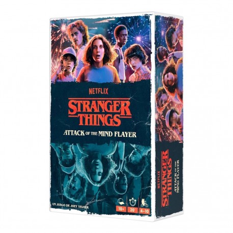Boîte du jeu de société Stranger Things Attack of the Mind Flayer