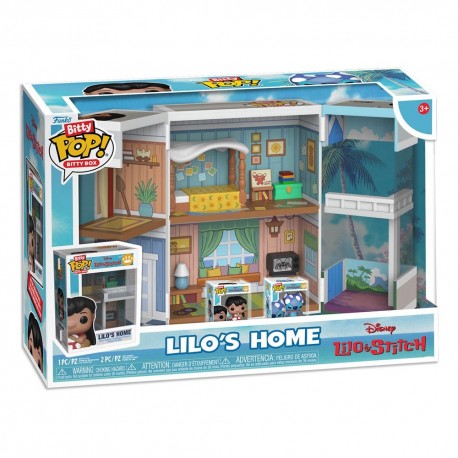 Caixa colecionável Lilo & Stitch Bitty POP! Lilo's Home