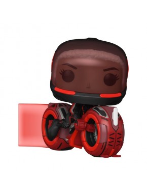 Figura Funko POP Rides Tron Ares Athena com Light Cycle