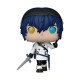 Figurine en vinyle Funko POP! Protagonist avec cheveux bleus de Metaphor: ReFantazio