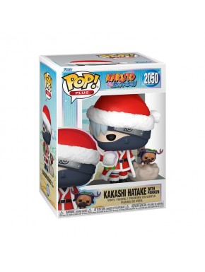 Figurine Funko POP! Plus Kakashi Hatake fêtes avec Pakkun