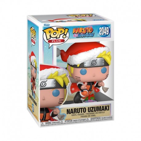 Figurine Funko Pop Naruto Uzumaki avec chapeau de Noël