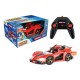 Coche RC Shadow de Sonic rojo y negro