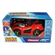 Coche RC Shadow de Sonic rojo y negro