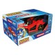 Coche RC Shadow de Sonic rojo y negro
