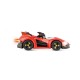 Coche RC Shadow de Sonic rojo y negro