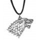 Pendant necklace Stark Game of Thrones