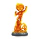 Minifigura Human Torch 21 cm de Iron Studios iluminada