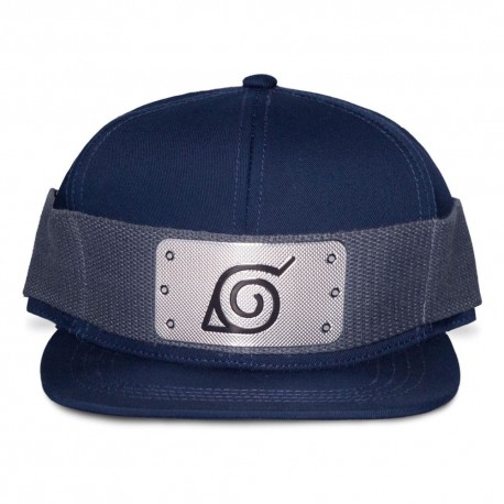 Gorra Snapback azul de Naruto Shippuden con logo