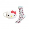 Conjunto Sanrio Caneca 3D e Meias Hello Kitty - Blue Sky Studios