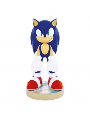 Support de Sonic The Hedgehog pour c&acirc;bles et manettes 20 cm