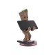 Soporte Cable Guys Groot de 22 cm sosteniendo smartphone