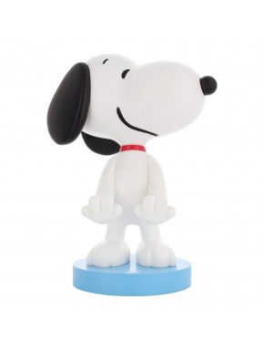 Soporte Snoopy Peanuts para mando y teléfono sobre base azul