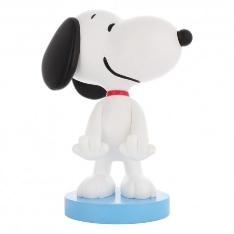 Soporte Snoopy Peanuts para mando y teléfono sobre base azul