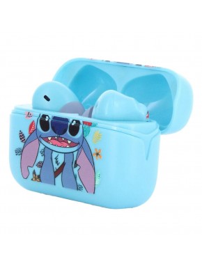 Auriculares TWS Buds Pro Stitch en estuche azul