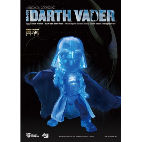 Figura Darth Vader Holograma Star Wars 17 cm