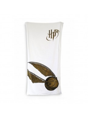 Toalla Harry Potter Golden Snitch algodón 150x75 cm