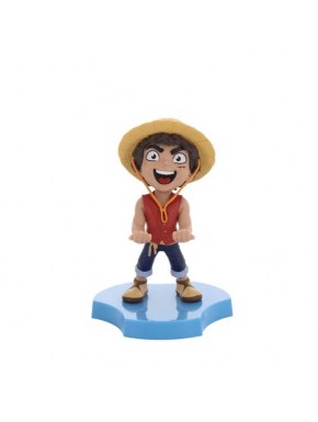Support de figurine Luffy de One Piece pour téléphone et écouteurs