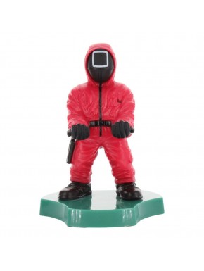 Mini-Soporte Squid Game Guard rojo de 10 cm