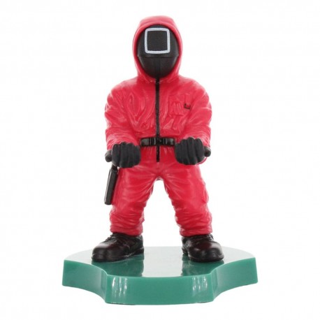 Mini-Soporte Squid Game Guard rojo de 10 cm