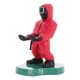 Mini-Soporte Squid Game Guard rojo de 10 cm