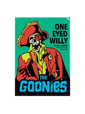 Litografía Los Goonies 40 aniversario One Eyed Willy