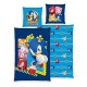 Parure de lit Sonic avec coussin et couverture