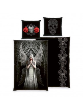Roupa de cama Anne Stokes com designs góticos
