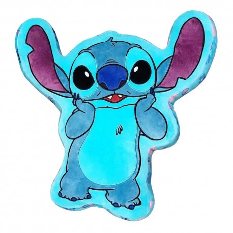 Almohada de Stitch de 40 cm con diseño frontal y trasero