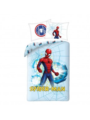 Funda nórdica Spider-Man en pose de combate, 140x200 cm