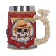 Caneca Luffy One Piece 17 cm