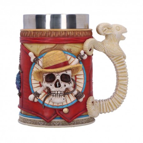 Caneca Luffy One Piece 17 cm