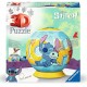 Puzzle 3D de Stitch con 73 piezas y 13 cm