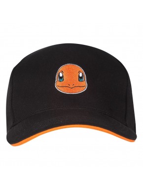 Casquette de baseball noire avec Charmander Pokémon