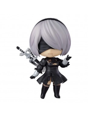 Nendoroid 2B de NieR:Automata con accesorios y soporte