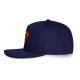 Gorra azul marino con logo de Superman bordado