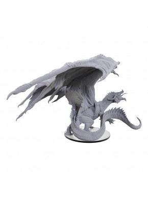 Miniatura não pintada Dragão Vermelho Adulto de Dungeons & Dragons