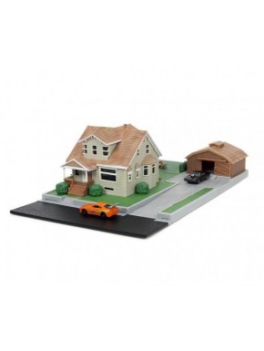 Diorama Maison de Dom Fast & Furious avec accessoires
