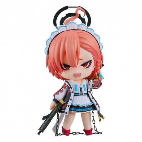 Figura Nendoroid Neru Mikamo de Blue Archive con accesorios