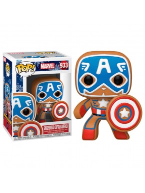 Funko Pop Captain America pain d'épices Noël