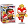 Funko Pop Capitaine Marvel Noël Pain d'Épice