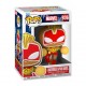 Funko Pop Noël Capitaine Marvel en pain d'épice