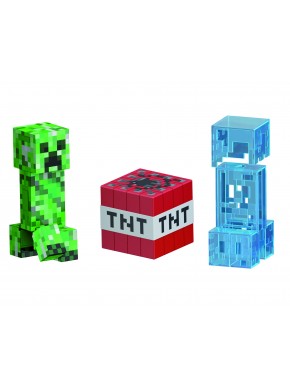 Figura Creeper Minecraft con bloques de TNT