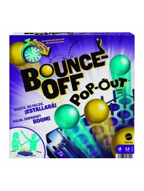 Boîte du jeu de société Bounce-Off Pop-Out